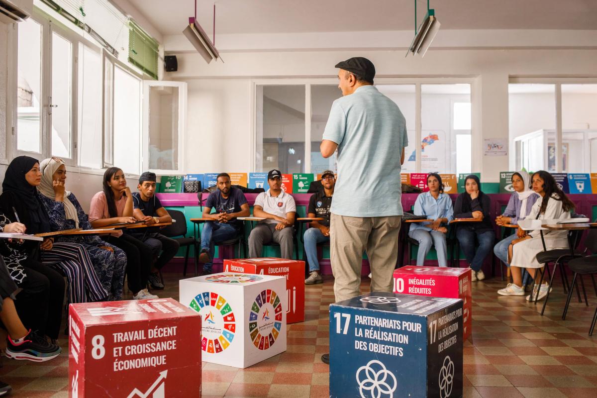 Atelier de formation pour les formateurs, Maroc