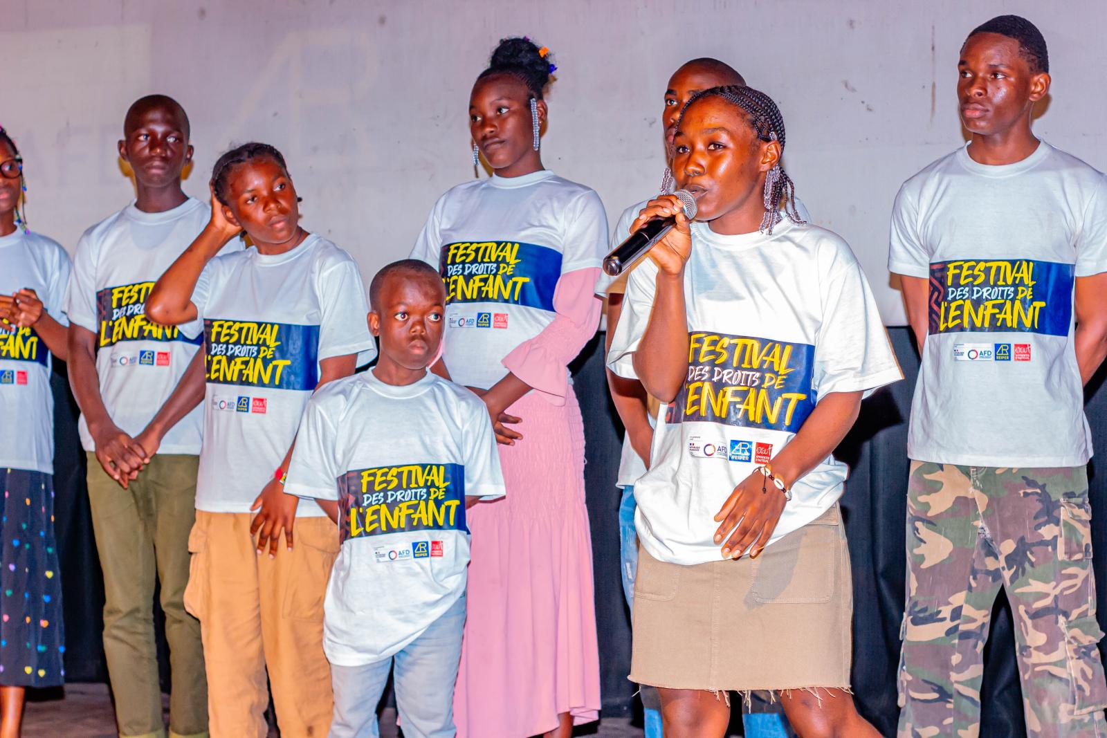 Children’s Rights Festival, REIPER, Brazzaville, Congo © Apprentis d’Auteuil/Caleb NSIMBA KOUBA 