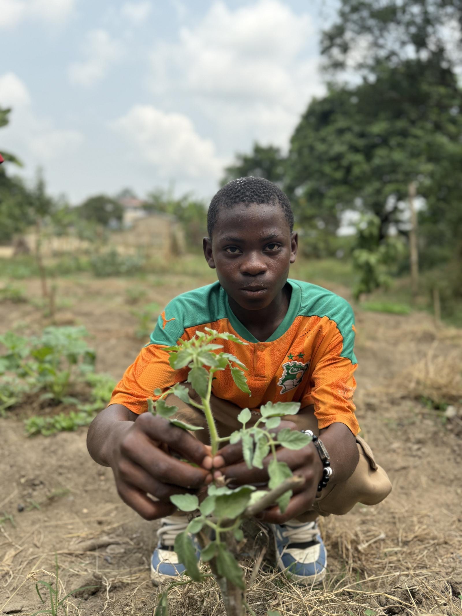 Allan, 13 years old, Cameroon © FAAI