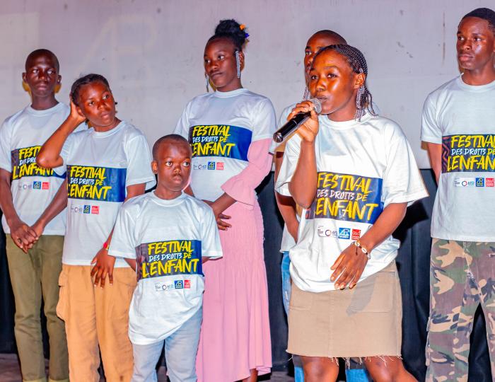 Children’s Rights Festival, REIPER, Brazzaville, Congo © Apprentis d’Auteuil/Caleb NSIMBA KOUBA 