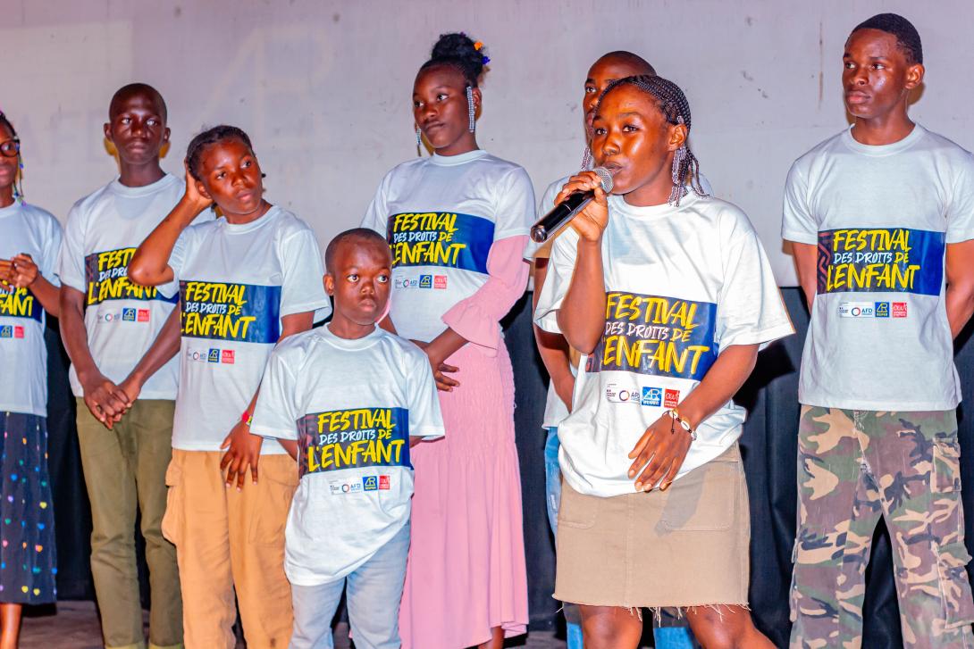 Children’s Rights Festival, REIPER, Brazzaville, Congo © Apprentis d’Auteuil/Caleb NSIMBA KOUBA 